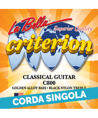 LaBella C801 1st - C800 Corda singola per chitarra classica