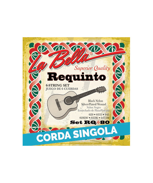 LaBella RQ84 4th - RQ80 .0285 Corda singola per requinto