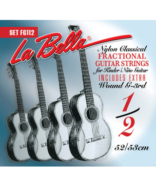 LaBella FG112 Muta di corde per chitarra classica 1/2