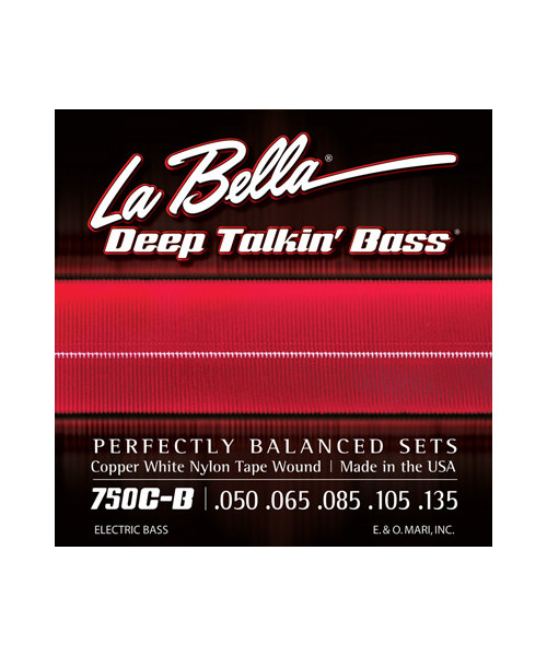 LaBella 750C-B Muta di corde lisce per basso 5 corde