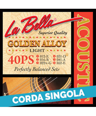 LaBella 46PS 6th - 40PS .052 Corda singola per chitarra acustica