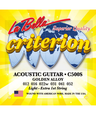 LaBella C500S Muta di corde per chitarra acustica