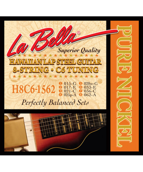 LaBella H8C6-1562 Muta per Hawaiian Lap steel