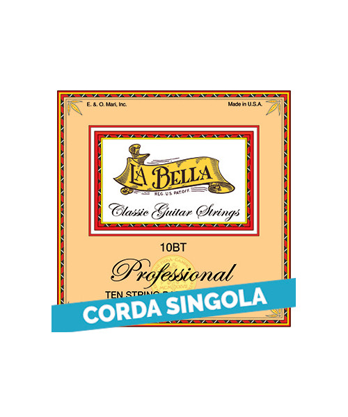 LaBella 20RT 10th - 10RT .056 Corda singola per chitarra classica 10 corde