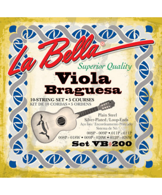LaBella VB200 Muta di corde per viola braguesa