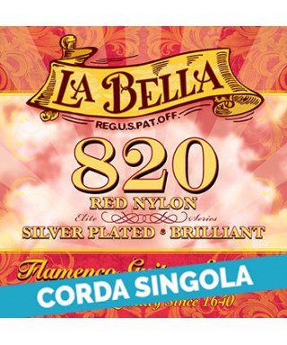 LaBella 822 2nd - 820 Corda singola per chitarra classica flamenca