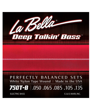 LaBella 750T-B Muta di corde lisce per basso 5 corde