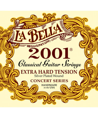 LaBella 2001EX-HARD Muta di corde per chitarra classica