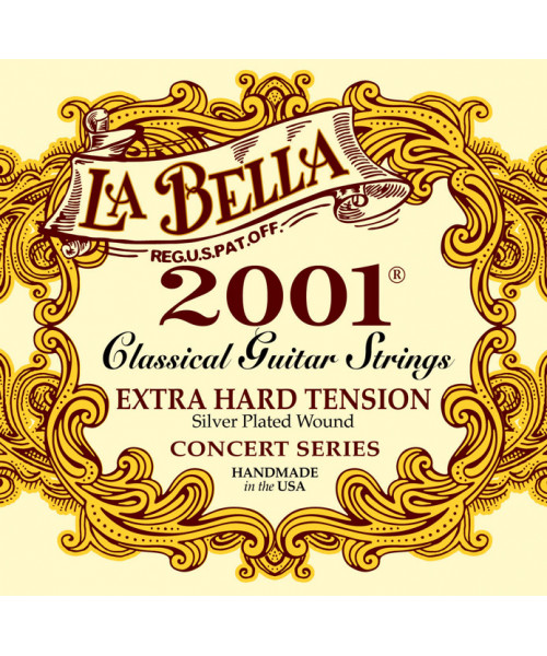 Label 2001ex-Hard string strings for classical guitar