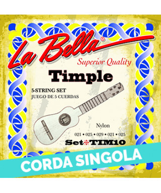 LaBella TIM15 5th - TIM10 Corda singola per timple