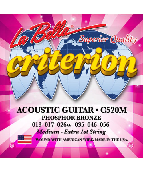 LaBella C520M Muta di corde per chitarra acustica