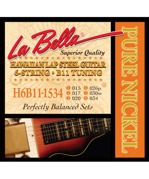 Label H6B11-1534 suit for Hawaiian Lap Steel