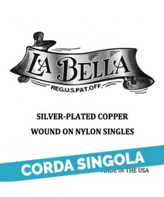 LaBella WS026 .026 Corda singola rivestita per chitarra classica