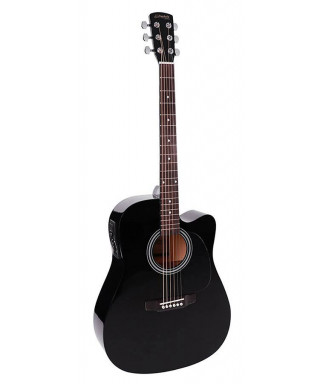 Nashville GSD-60-CEBK Acoustic guitar DreadNought electrified