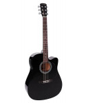 Nashville GSD-60-CEBK Acoustic guitar DreadNought electrified