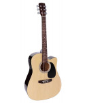 Nashville GSD-60-CENT Acoustic guitar Dreadnought electrified