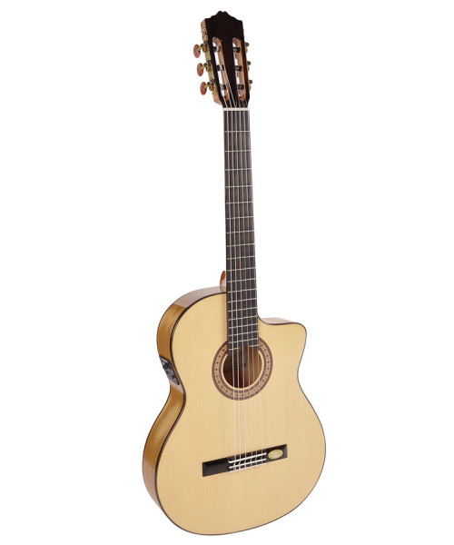 Salvador Cortez CF-55TCE Electrified Flamenco Guitar