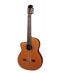 Salvador Cortez DC-60LCE classic 4/4 handcase electronified guitar