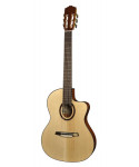 Salvador cortez cs-205 chitarra classica 4/4 narrow elettrificata