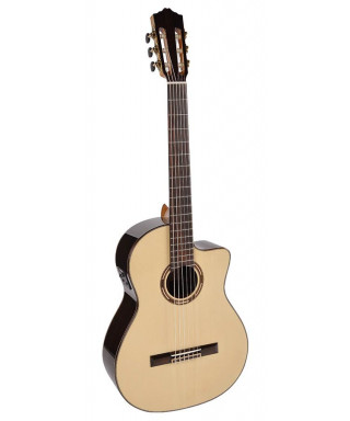 Salvador Cortez CS-600CE Classic Guitar 4/4 Narrow Electrified