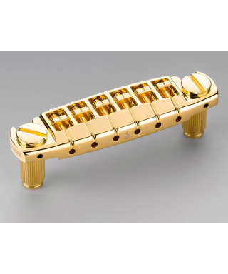 Schaller 12350500 Ponte Signum per chitarra elettrica, dorato