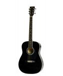 Stratos AG-6034-BK Chitarra acustica dreadnought 3/4