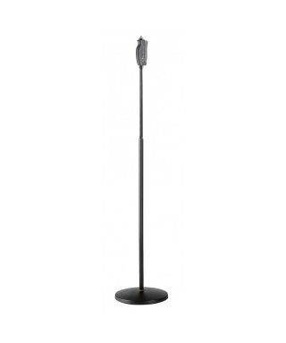 K & M BLACK ONE HAND MICROPHONE STAND