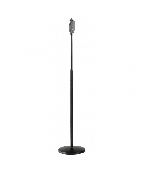 K&M black One hand microphone stand