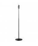 K & M BLACK ONE HAND MICROPHONE STAND