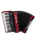 Hohner bravo iii 72 rosso a16632 silentkey