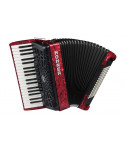 Hohner bravo iii 96 rosso a16732 silentkey