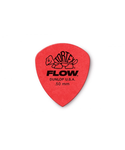 Dunlop 558R050 Tortex Flow Standard .50 mm Bag/72