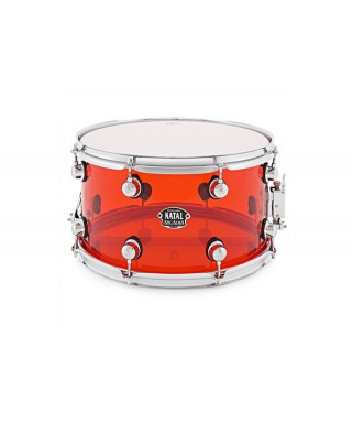 Natal s-Ac-S465-RD1 Arcadia Acrylic Snare Drum Red 14 x 6.5 ""