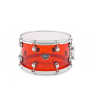 Natal  S-AC-S465-RD1 Arcadia Acrylic Snare Drum Red 14 x 6.5""