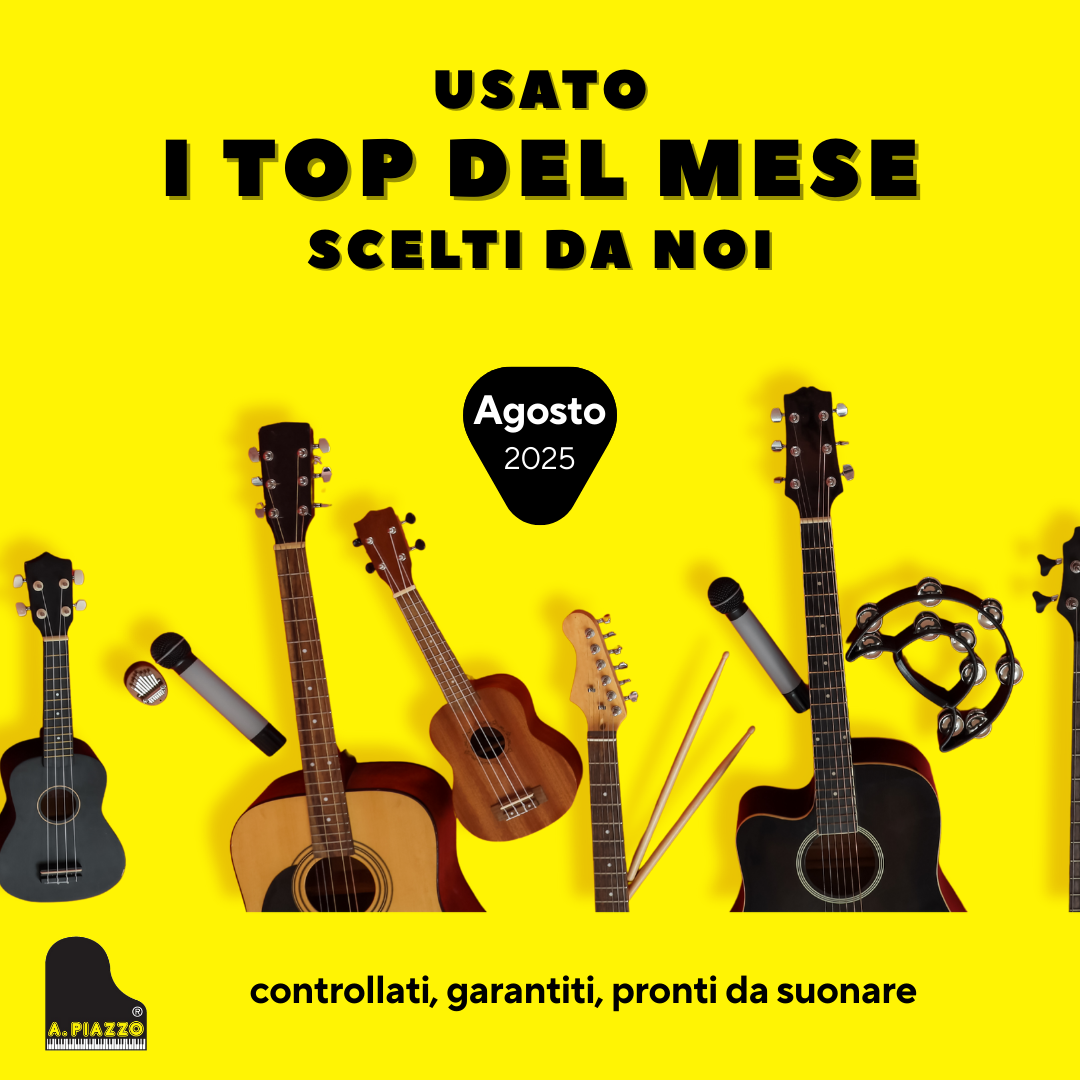 Strumenti Musicali Usati: Le Occasioni Top di Agosto